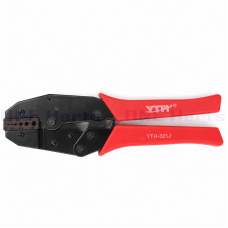 YTH-301J 六角端子壓接鉗 同軸電纜壓線鉗 SMA BNC TNC接頭壓接工具 RG174 RG316端子鉗 六角壓模棘輪式壓線工具 射頻通訊弱電施工維修工具